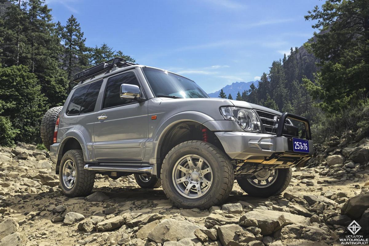 Dimensions pneus Mitsubishi Pajero 3.2 DID 2007.jpg