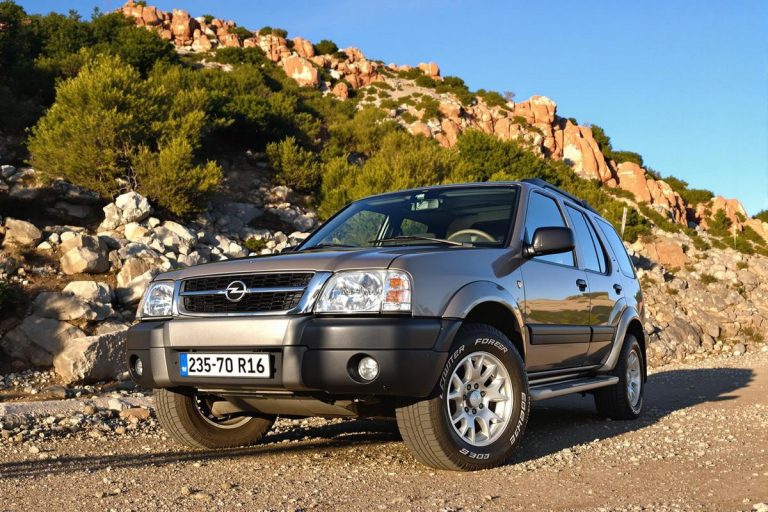 Pneus adaptés pour opel frontera 2.2 dti: guide complet.jpg